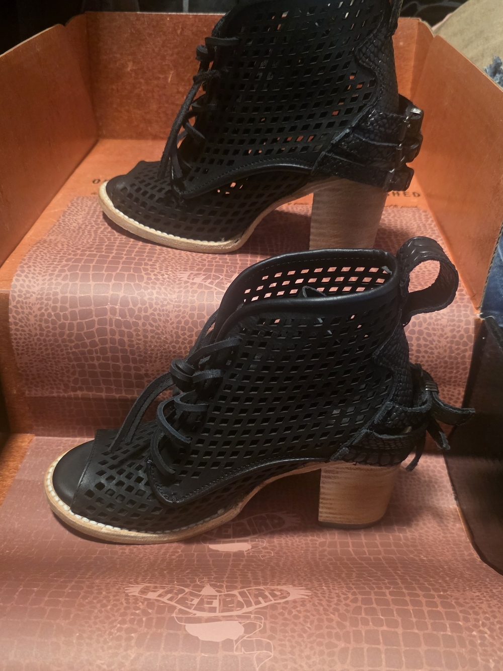 Freebird Benni Black Booties